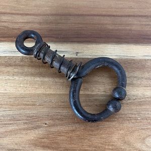 Antique metal farm tool